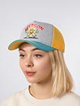 Бейсболка STETSON арт. 7761183 TRUCKER CAP FUN (серый / бирюзовый)